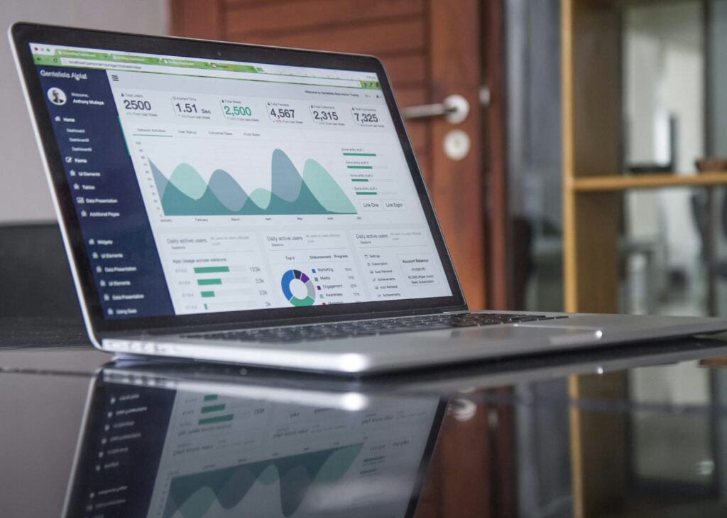 Relatório de métricas de marketing digital